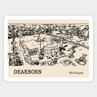 Dearborn Michigan Sticker